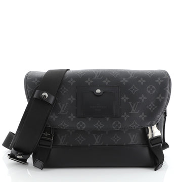 Louis Vuitton Voyager Messenger Bag Monogram Eclipse Canvas PM