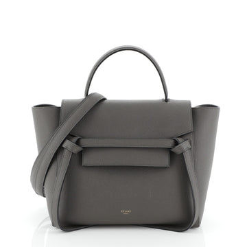 Celine Belt Bag Textured Leather Micro
