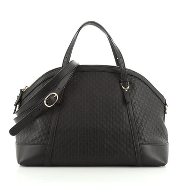 Gucci Nice Top Handle Bag Microguccissima Leather Medium