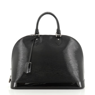 Louis Vuitton Alma Handbag Electric Epi Leather GM