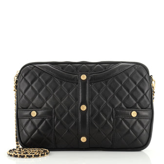 Chanel Girl Clutch on Chain Quilted Lambskin Medium