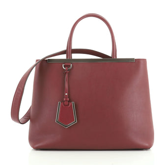 Fendi 2Jours Bag Leather Medium