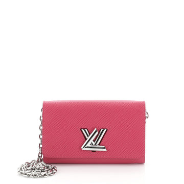 Louis Vuitton Twist Chain Wallet Epi Leather 
