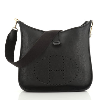 Hermes Evelyne Crossbody Gen I Togo GM