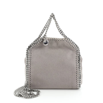 Stella McCartney Falabella Fold Over Crossbody Bag Shaggy Deer Tiny