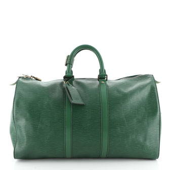 Louis Vuitton Keepall Bag Epi Leather 45