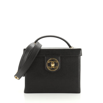 Chanel Vintage Vanity Case Caviar Small