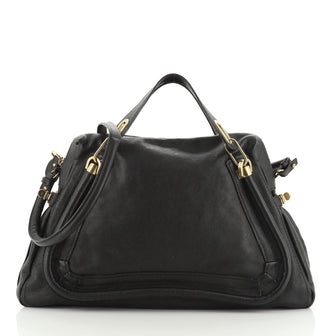 Chloe Paraty Top Handle Bag Leather Large