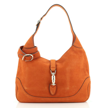Gucci Jackie Original Shoulder Bag Nubuck Medium