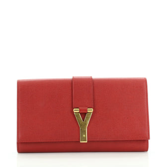 Saint Laurent Chyc Clutch Leather 