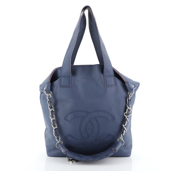 Chanel Edgy Tote Lambskin North South