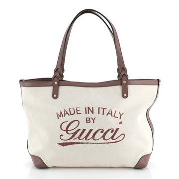Gucci Craft Tote Canvas Medium