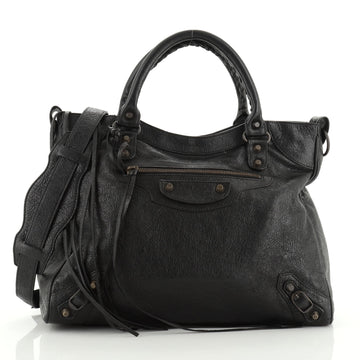 Balenciaga Velo Classic Studs Bag Leather Medium