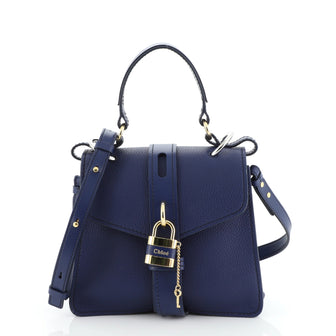 Chloe Aby Top Handle Bag Leather Small