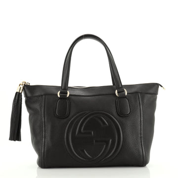 Gucci Soho Zip Tote Leather Small