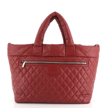 Chanel Coco Cocoon Reversible Tote Quilted Lambskin Large
