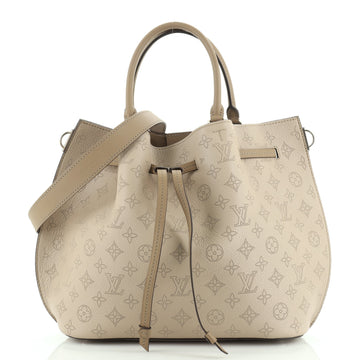 Louis Vuitton Girolata Handbag Mahina Leather 