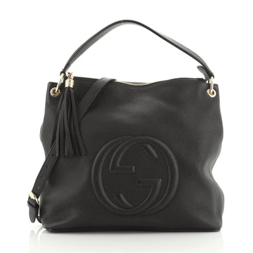 Gucci Soho Convertible Hobo Leather Large