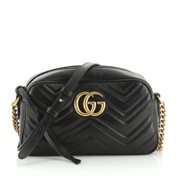 Gucci GG Marmont Shoulder Bag Matelasse Leather Small