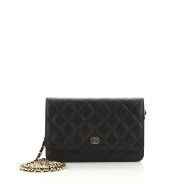Chanel Wallet on Chain Quilted Caviar 