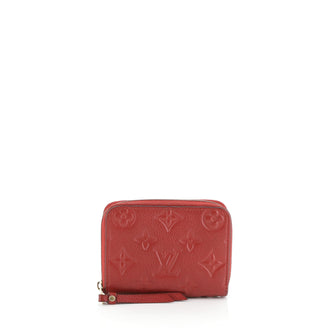 Louis Vuitton Zippy Coin Purse Monogram Empreinte Leather 