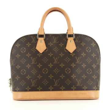 Louis Vuitton Vintage Alma Handbag Monogram Canvas PM