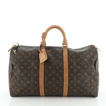 Louis Vuitton Keepall Bag Monogram Canvas 50
