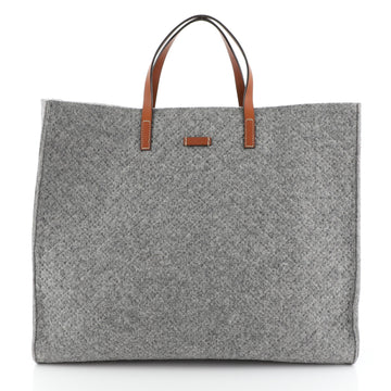 Gucci Open Tote Diamante Wool Large