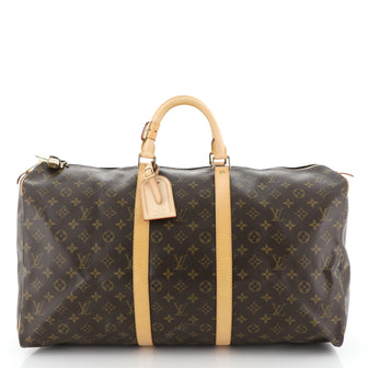 Louis Vuitton Keepall Bag Monogram Canvas 55