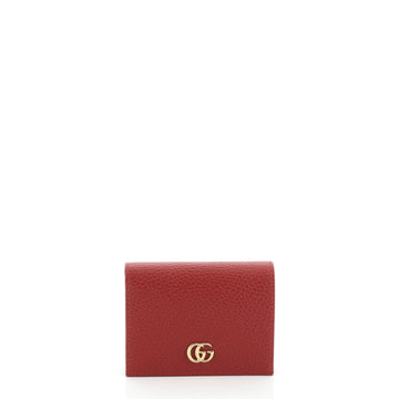 Gucci GG Marmont Card Case Leather 