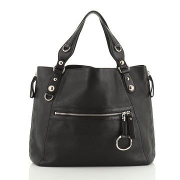 Gucci Icon Bit Zip Tote Leather Large