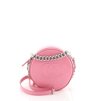 Chanel Round as Earth Crossbody Patent 