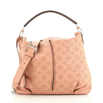 Louis Vuitton Selene Handbag Mahina Leather PM