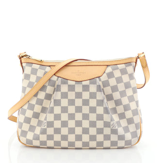 Louis Vuitton Siracusa Handbag Damier PM