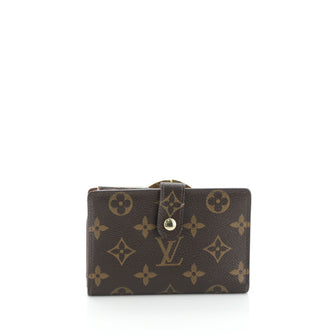Louis Vuitton French Wallet Monogram Canvas 