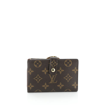 Louis Vuitton French Wallet Monogram Canvas 