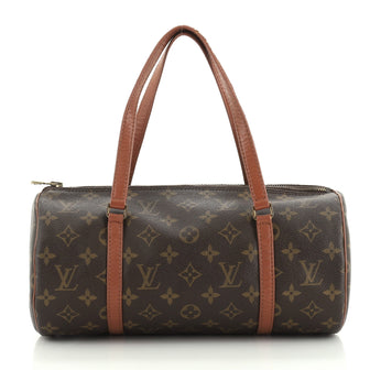 Louis Vuitton Papillon Handbag Monogram Canvas 30