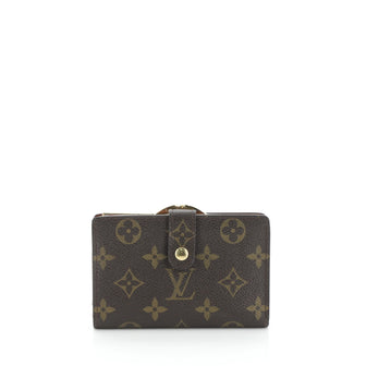Louis Vuitton French Wallet Monogram Canvas 