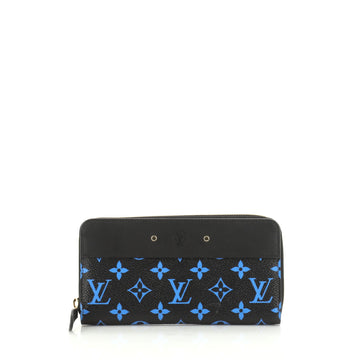 Louis Vuitton Zippy Wallet Monogram Canvas with Leather 