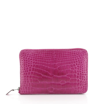 Hermes Azap Combined Wallet Alligator GM
