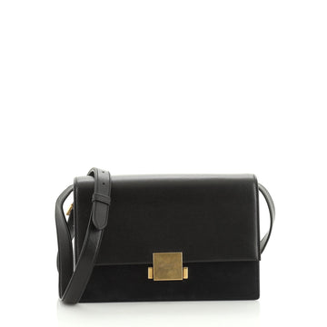 Saint Laurent Bellechasse Shoulder Bag Suede and Leather Medium