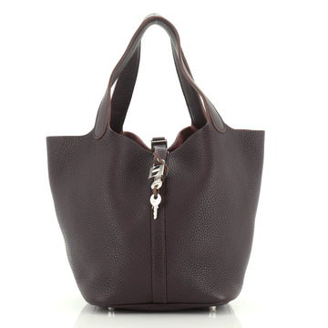 Hermes Picotin Lock Bag Clemence MM