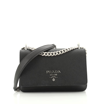 Prada Chain Flap Bag Saffiano Leather Small