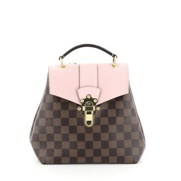 Louis Vuitton Clapton Backpack Damier and Leather 