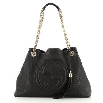 Gucci Soho Chain Strap Shoulder Bag Leather Medium