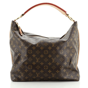 Louis Vuitton Sully Handbag Monogram Canvas MM