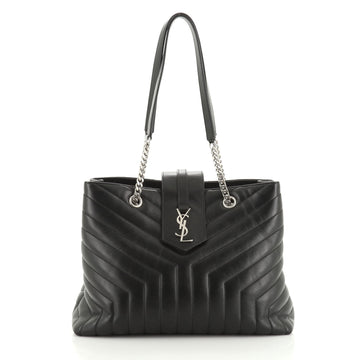 Saint Laurent LouLou Tote Matelasse Chevron Leather Large