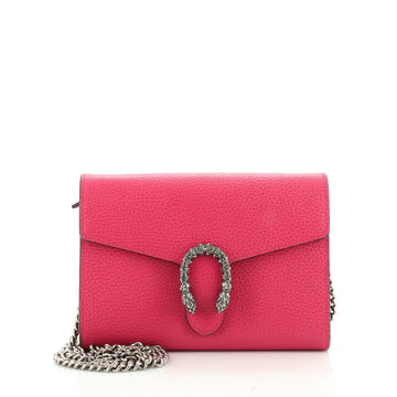 Gucci Dionysus Chain Wallet Leather with Embellished Detail Small