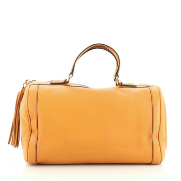 Gucci Soho Boston Bag Leather 