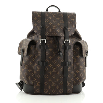 Louis Vuitton Christopher Backpack Macassar Monogram Canvas PM